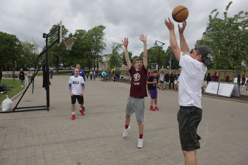 Aizvadīts Jelgavas pilsētas svētku 3x3 basketbola turnīrs